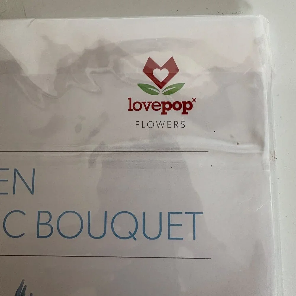 Lovepop Flowers Disney Frozen Elsas Ice Magic Bouquet Standalone Centerpiece NEW